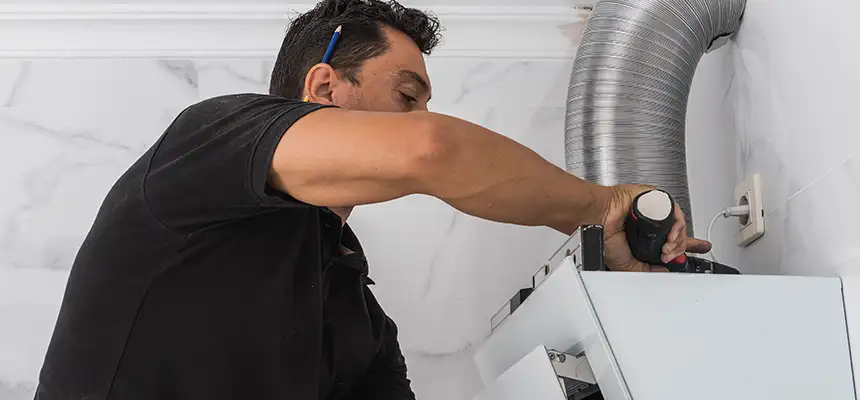 Precision In-wall Dryer Vent Cleaning & Rerouting Corrections in West Pensacola, FL